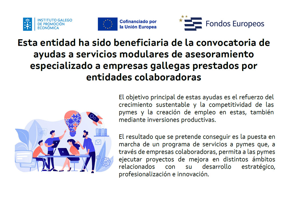 Panel subvención Xunta de Galicia en castellano